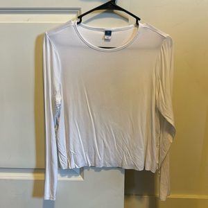 Long Sleeve White Tee